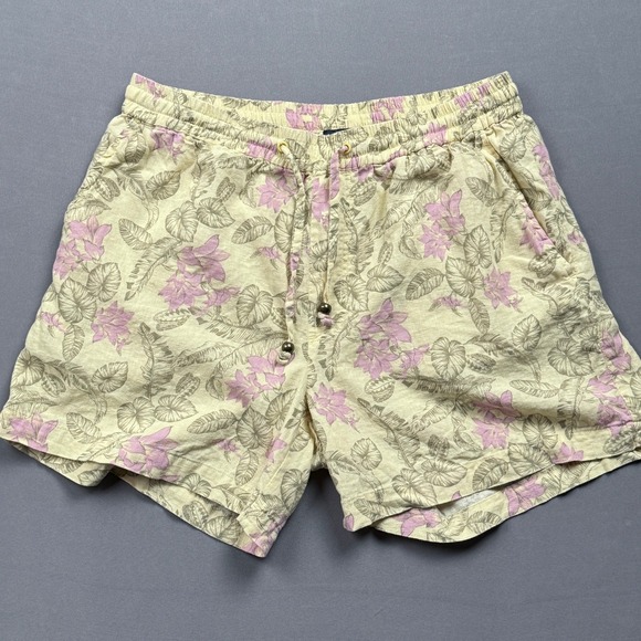 Margaritaville Island Reserve Pants - Margaritaville Island Reserve Floral Print Drawstring Shorts‎ Womens
